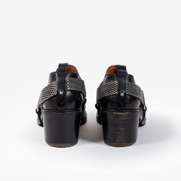 Sartore - Leather Western Ankle Boots - Picture 4 of 9